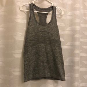 Lululemon grey swiftly tank